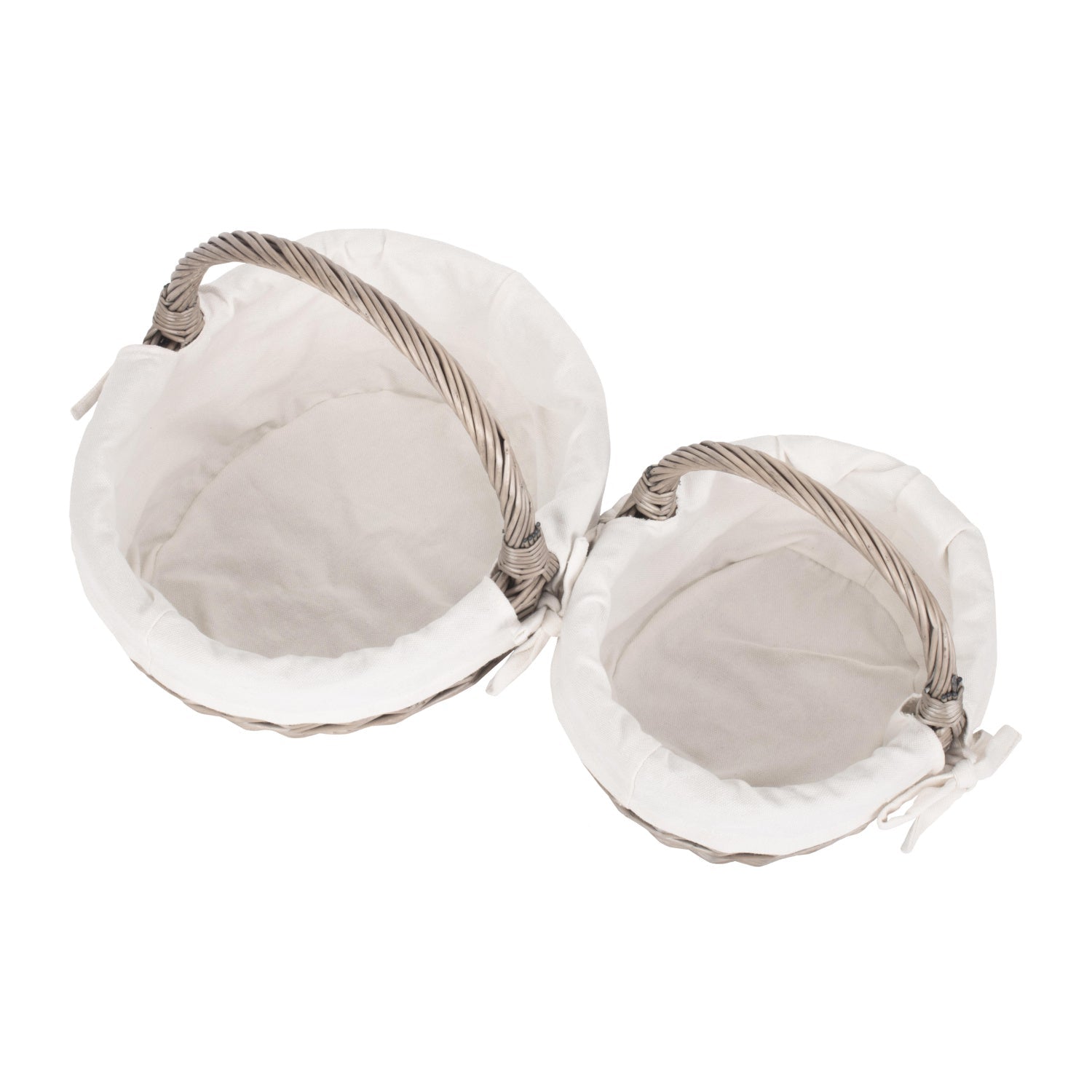 Antique Wash Bathroom Shopper Set 2 - Lined - REGN