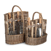 Antique Wash Deluxe Garden Tool Basket Set 2 - REGN