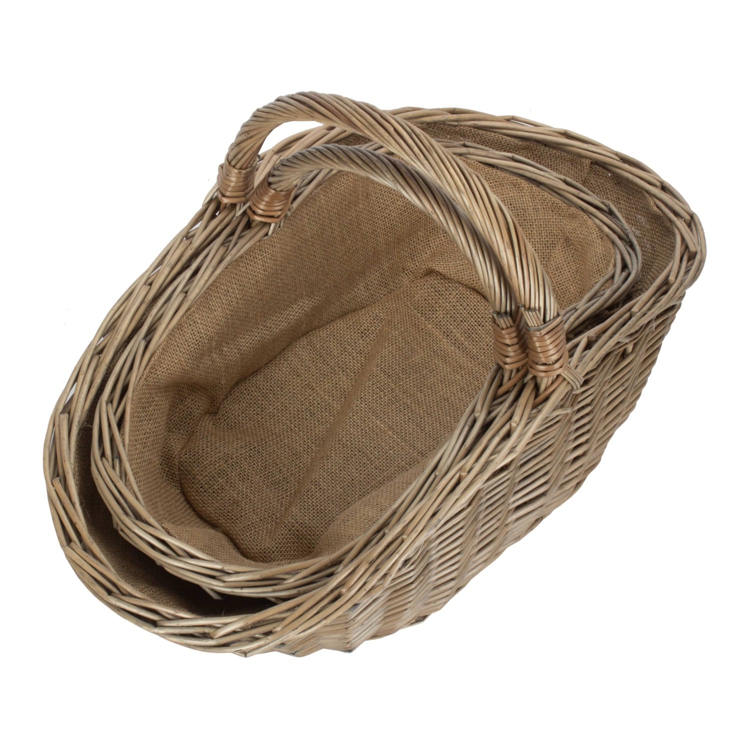 Antique Wash Harvesting Basket Set 2 - REGN