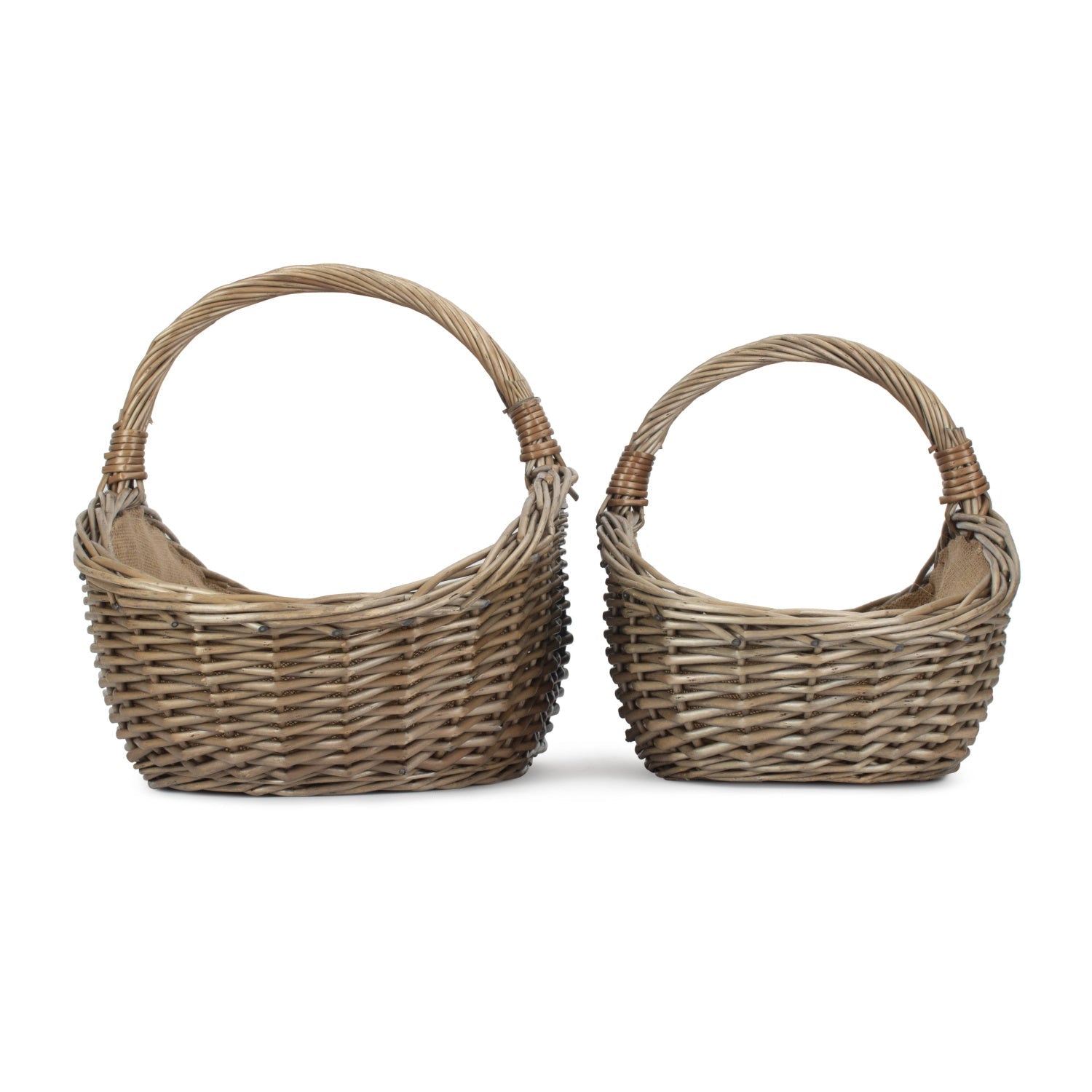 Antique Wash Harvesting Basket Set 2 - REGN