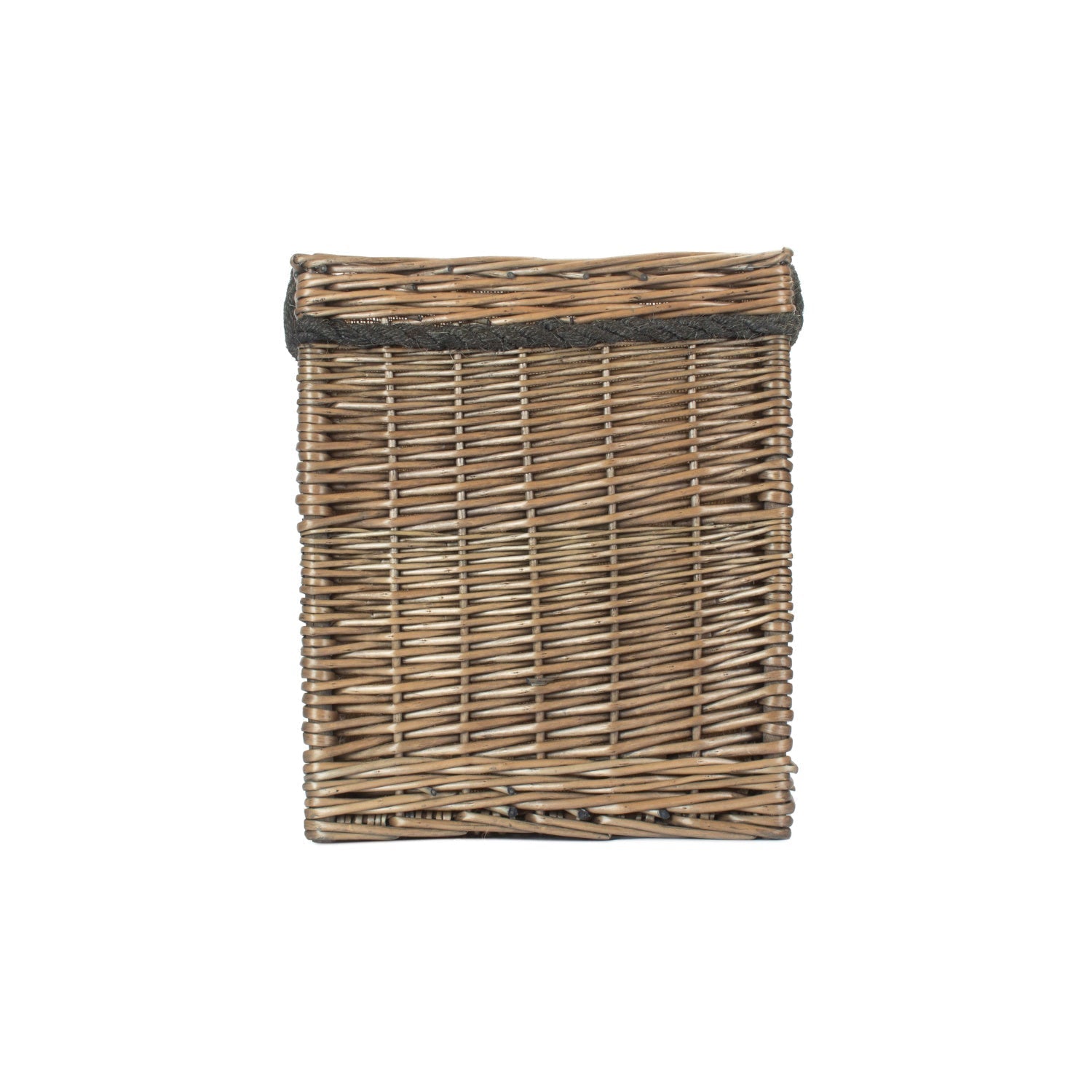Antique Wash Willow Square Storage Basket Size 1 - Small - REGN