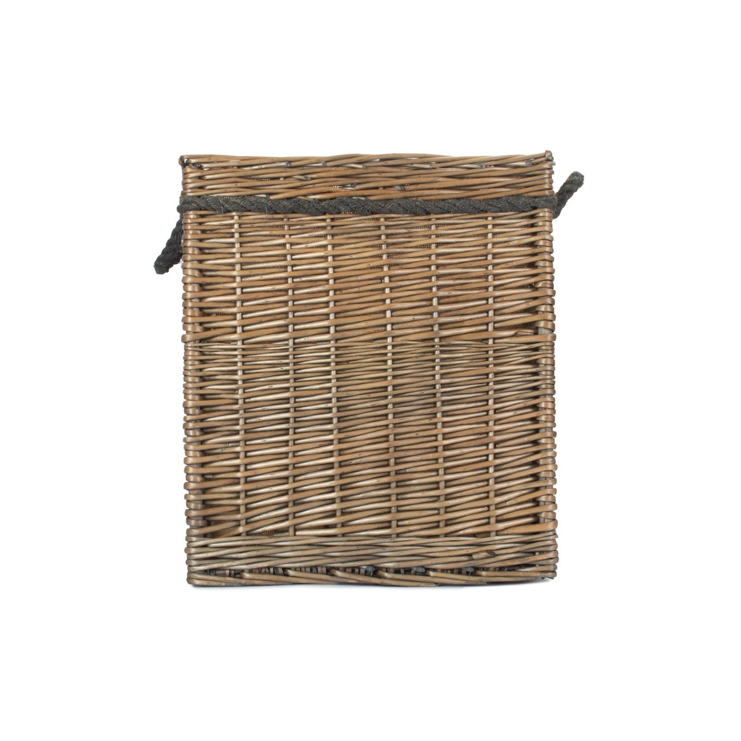 Antique Wash Willow Square Storage Basket Size 2 - Medium - REGN