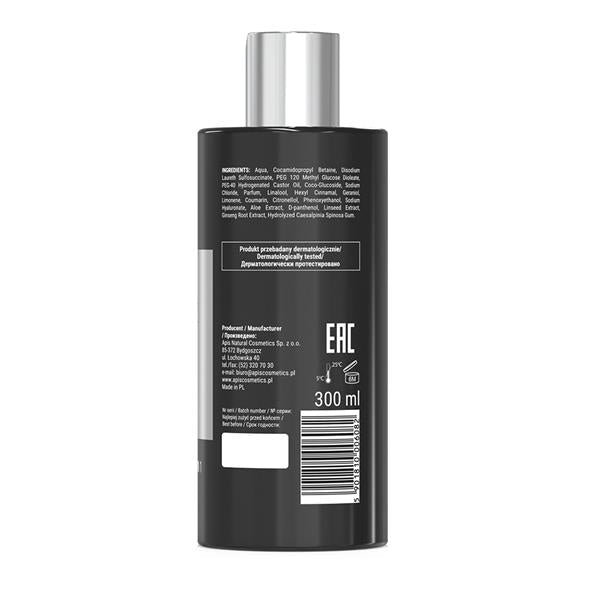 Apis ACTION FOR MEN Moisturising 3-in-1 Body Wash Gel | 300ml - REGN