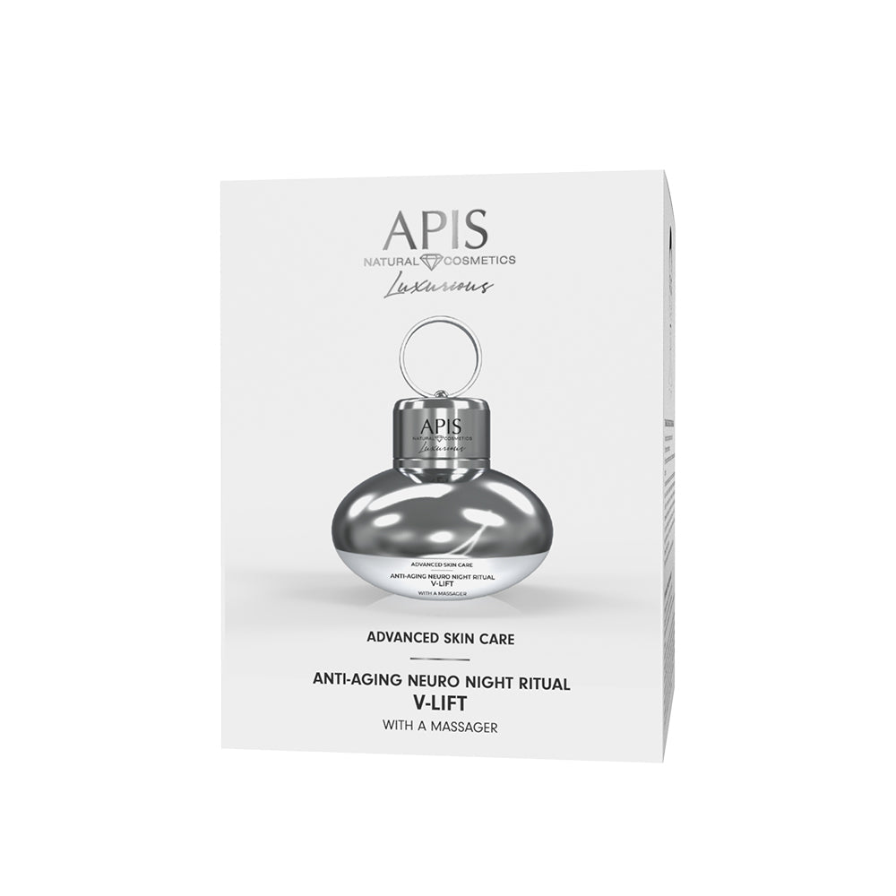 Apis Advanced Skin Care Anti-Ageing V-Lift Night Cream with Massager | 50ml - REGN