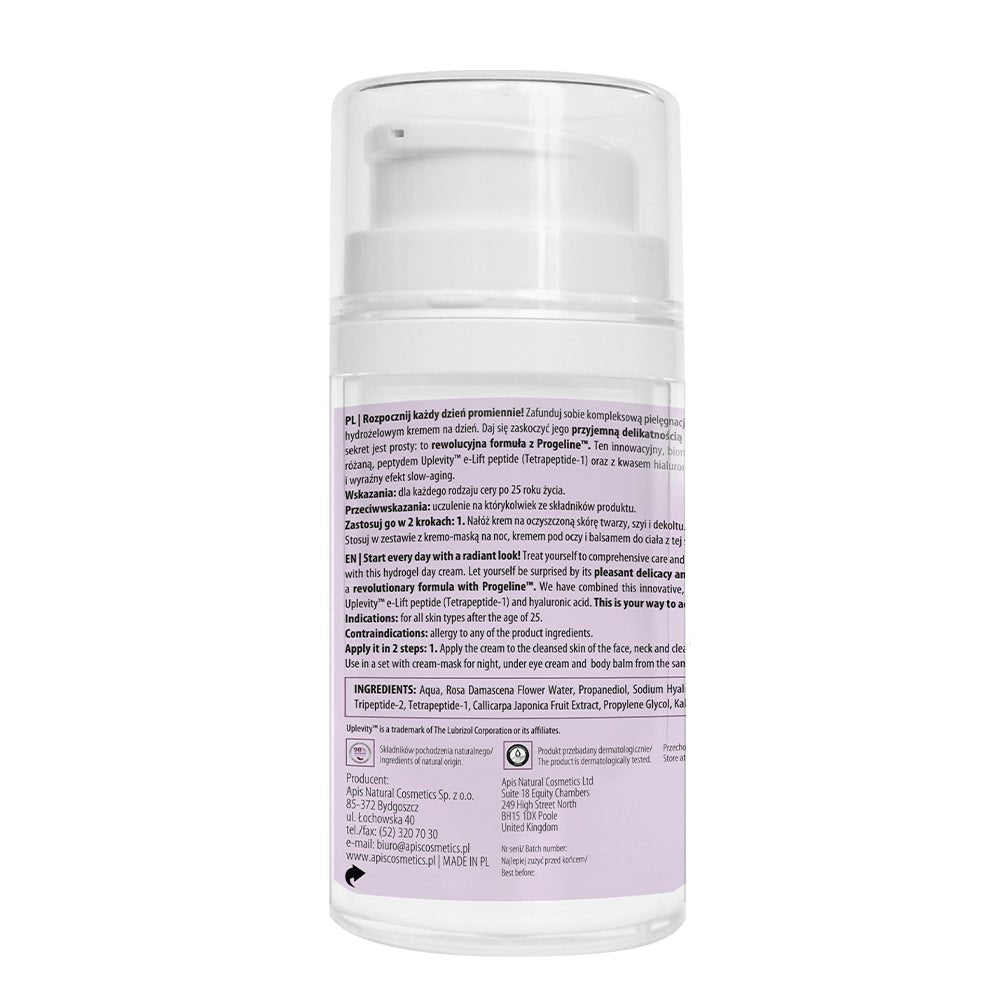 Apis Ageless Beauty Day Cream | Progeline Hydro‑Gel | 50 ml - REGN