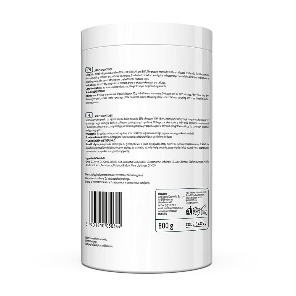 Apis API-PODO INTENSE Softening Foot Pearls with AHA & BHA | 800g - REGN