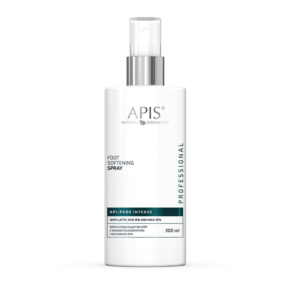 Apis API-PODO INTENSE Softening Foot Spray - Rapidly softens calluses with 30% urea and 10% lactic acid | 300ml - REGN
