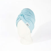 Apis Blue Hair Turban Towel | Quick Drying Microfibre Wrap - REGN