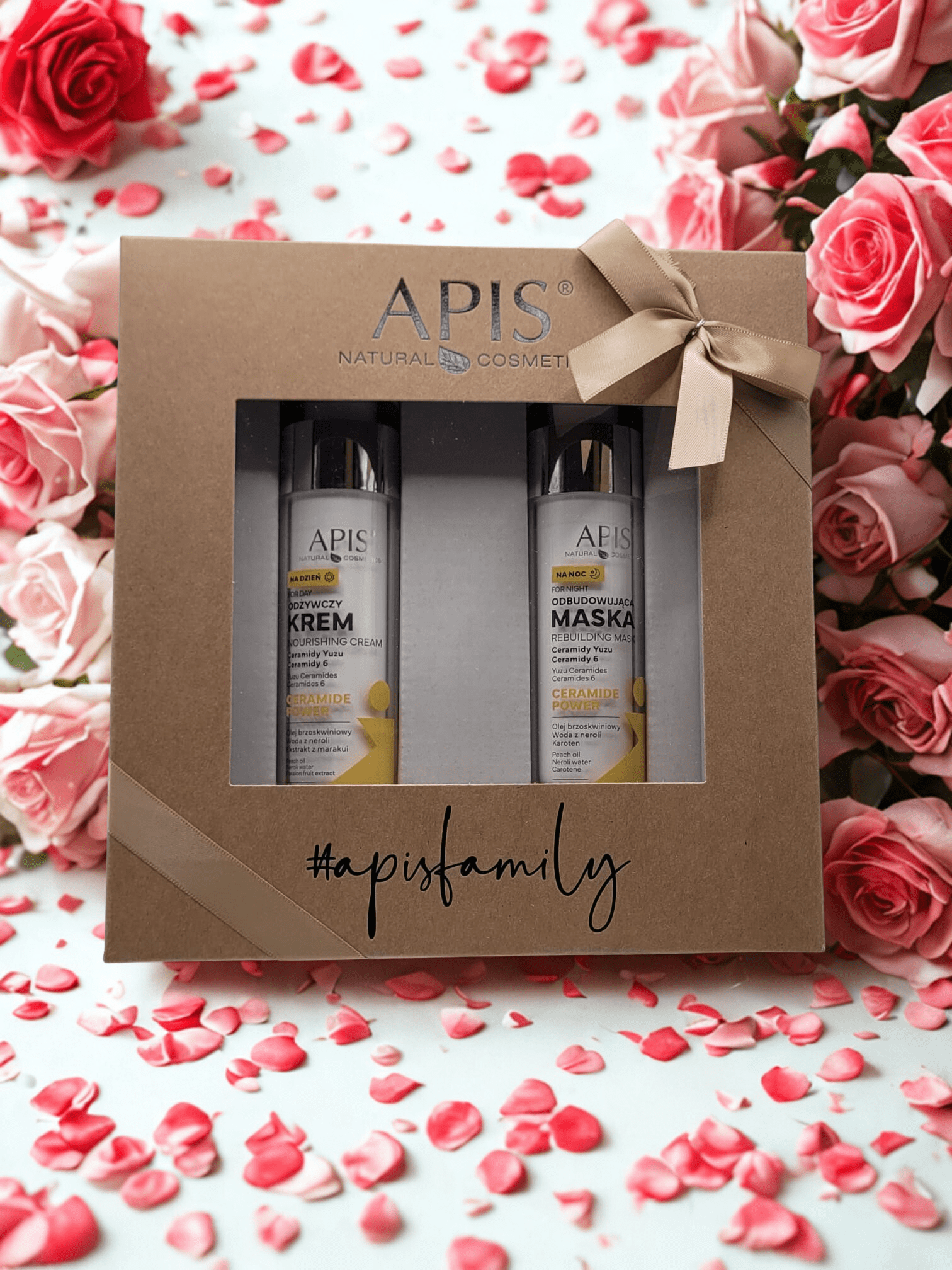 Apis Ceramide Power Gift Set | Nourishing Day Cream 50 ml & Night Mask 50 ml - REGN