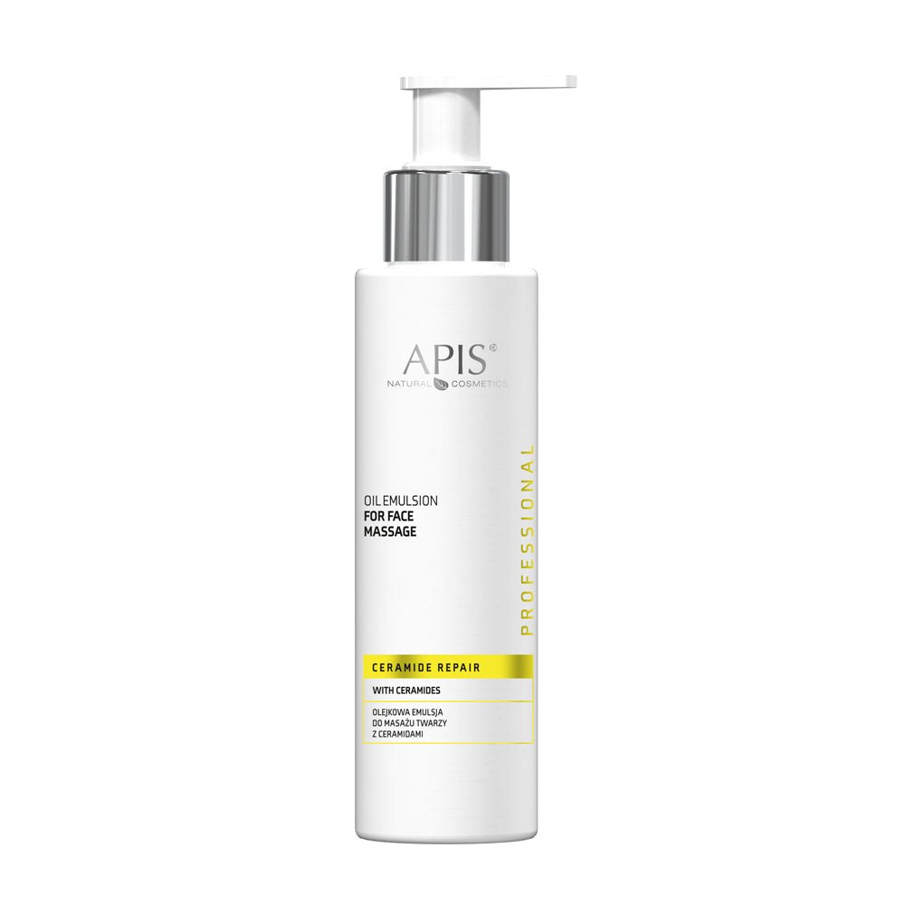 Apis Ceramide Repair Face Massage Oil Emulsion with Ceramides | 150ml - REGN