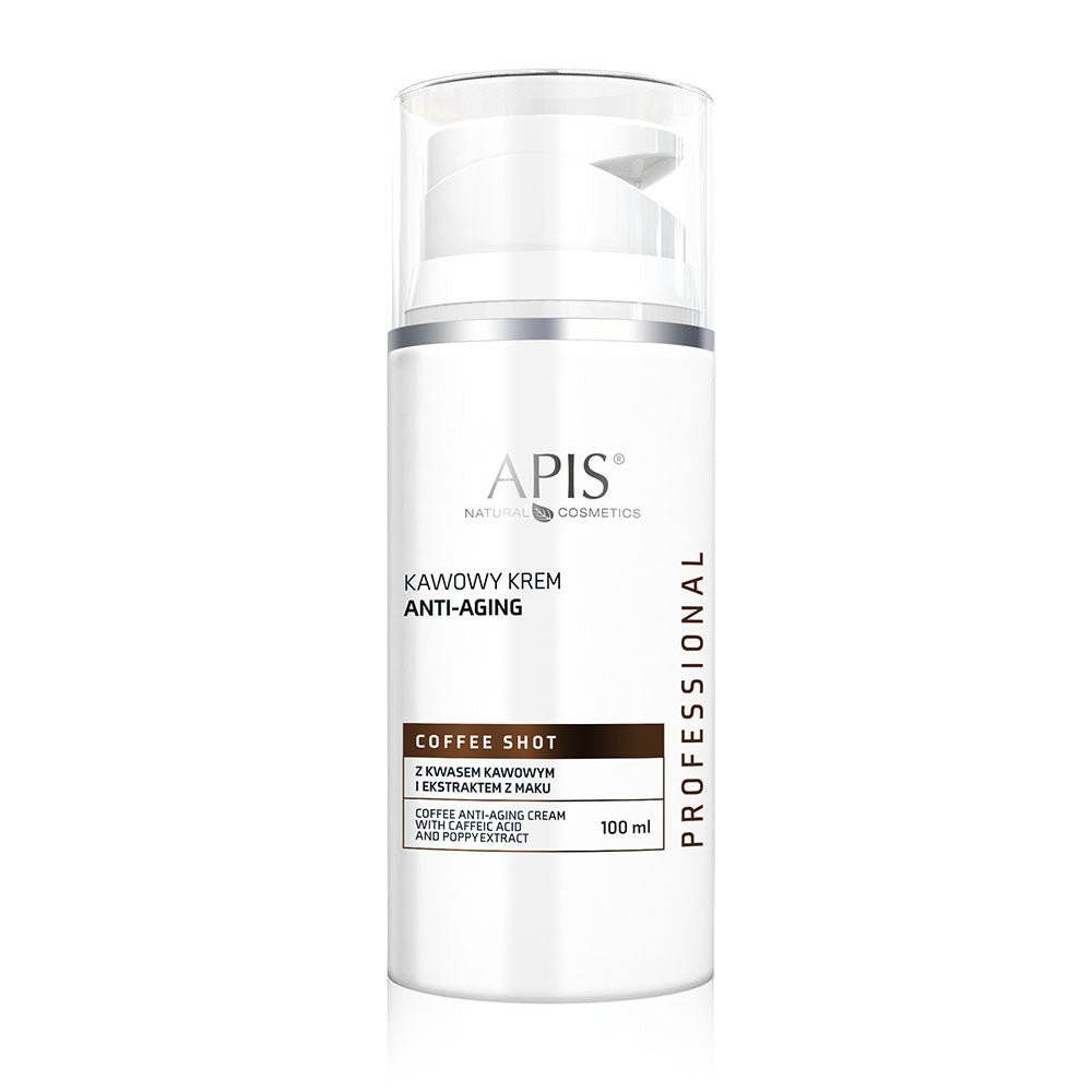 Apis Coffee Shot Anti‑Ageing Face Cream with Caffeic Acid | 100 ml - REGN