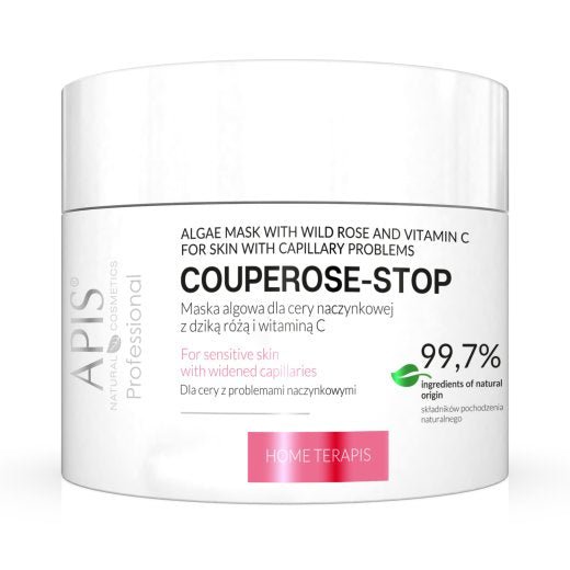 Apis COUPEROSE-STOP Algae Mask with Wild Rose and Vitamin C | 100g - REGN