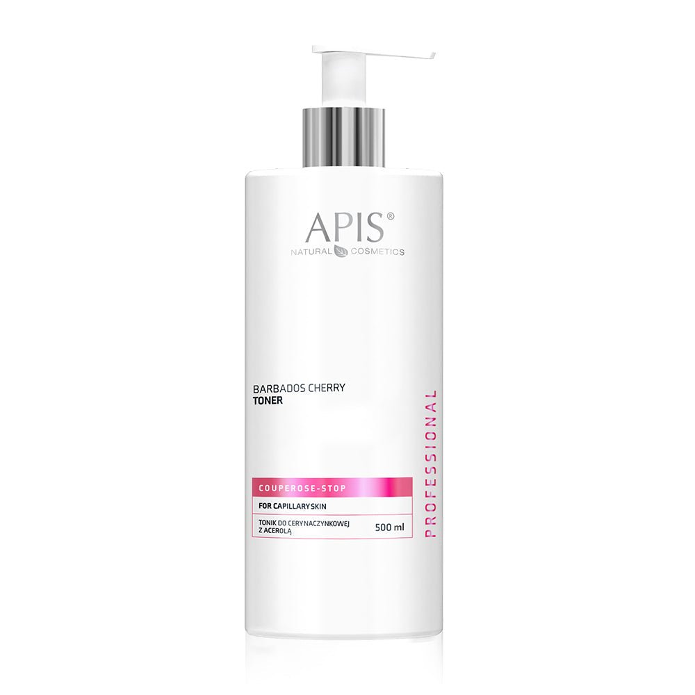 Apis Couperose‑Stop Barbados Cherry Toner with Acerola | 500 ml - REGN