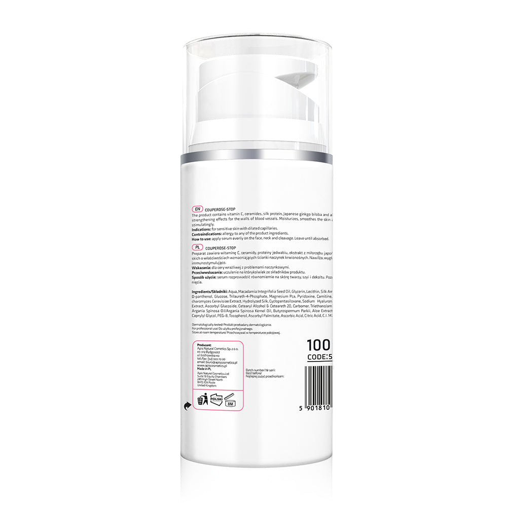 Apis Couperose‑Stop Serum | For Skin with Capillary Problems | 100 ml - REGN