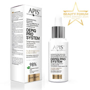 Apis Depiq Pro System Depigmenting Booster with 1% Arbutin & 1% Brightening Complex | 30ml - REGN