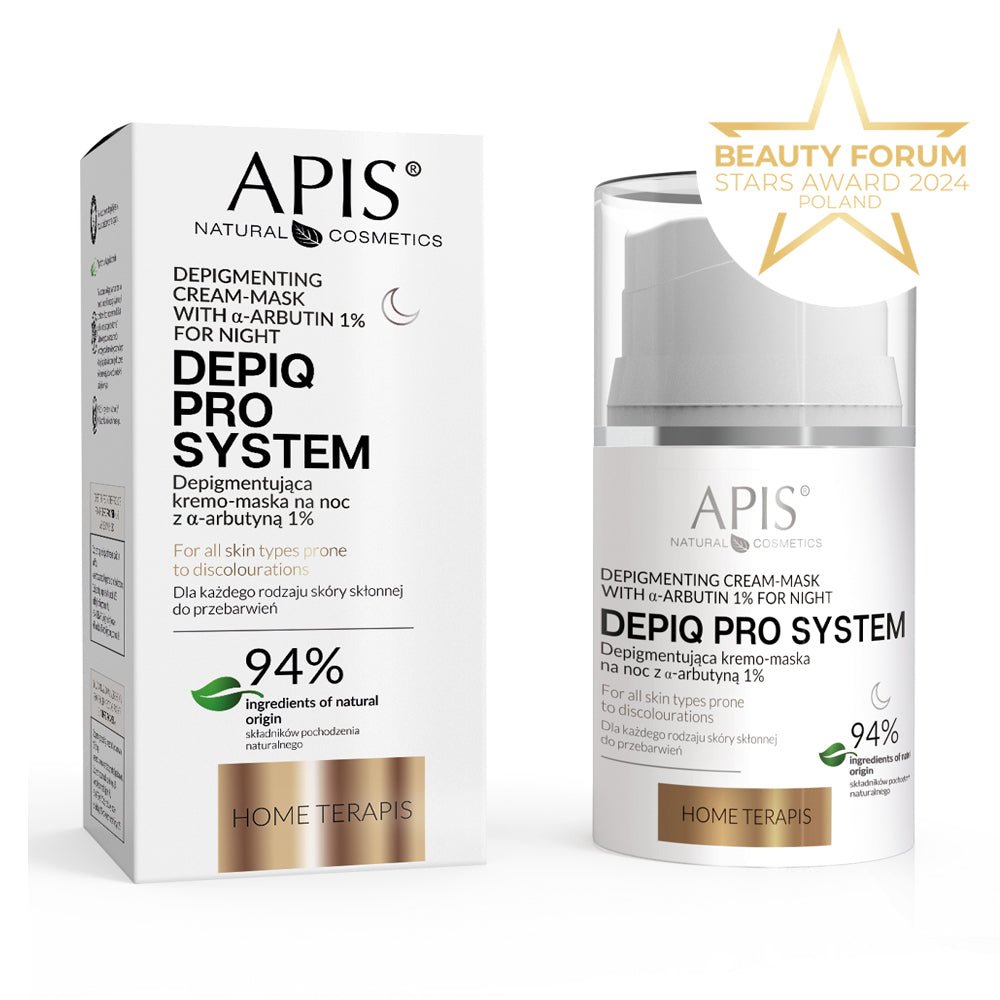 Apis Depiq Pro System Depigmenting night cream-mask with α-arbutin 1% | 50 ml - REGN