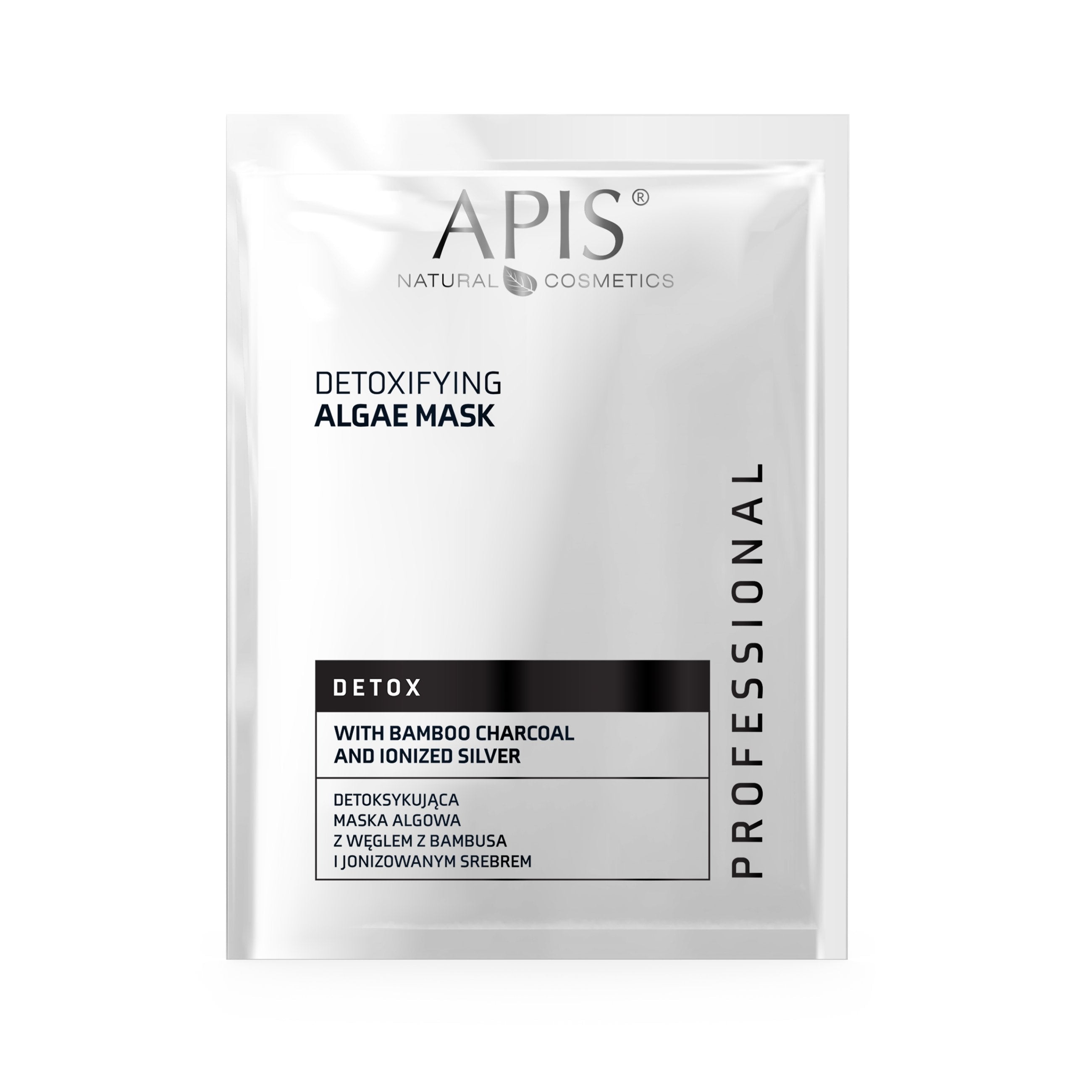 Apis Detox Algae Mask | Bamboo Charcoal & Ionised Silver | 20 g - REGN