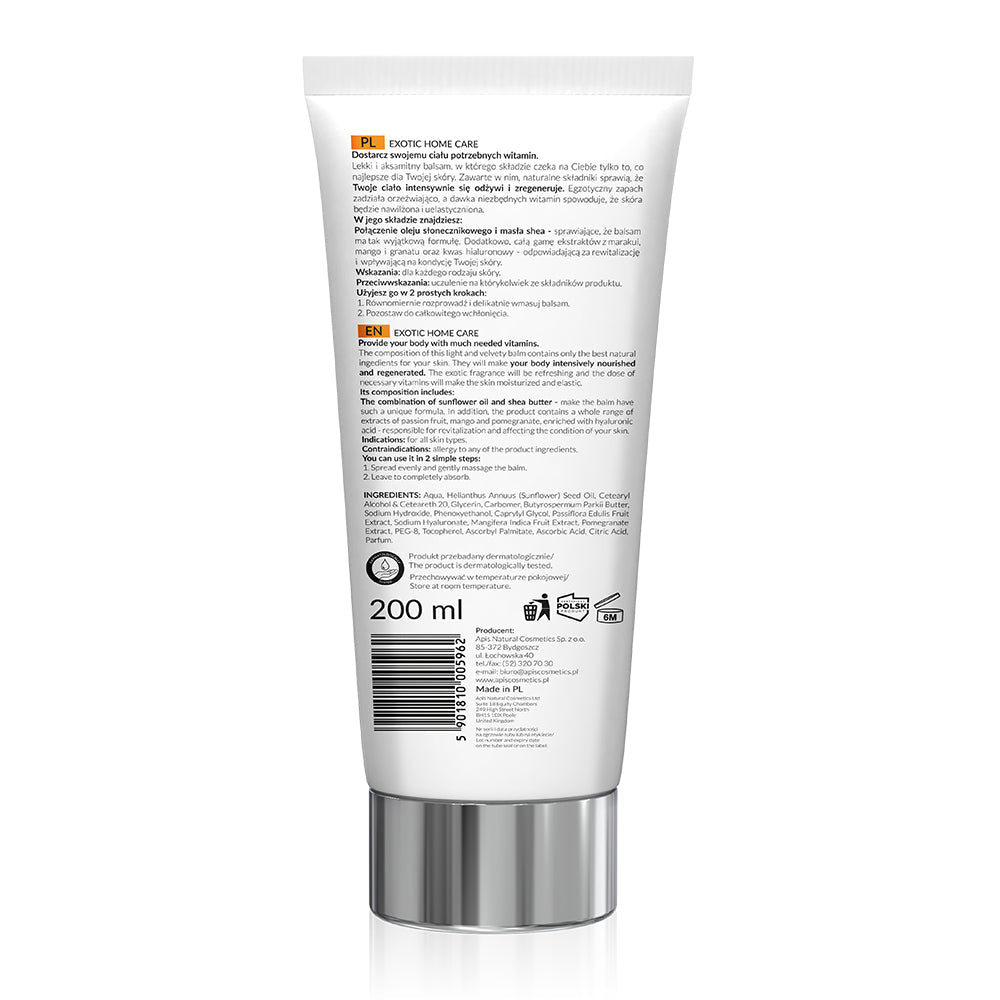 Apis Exotic Home Care Vitalising Body Balm | 200 ml - REGN