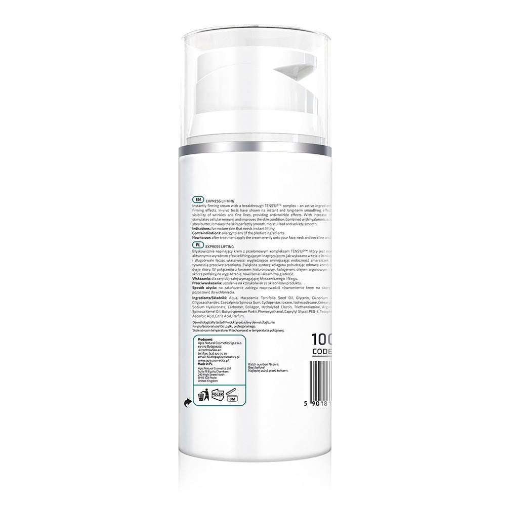 Apis Express Lifting Lifting Face Cream with Tens’Up Complex | 100ml - REGN