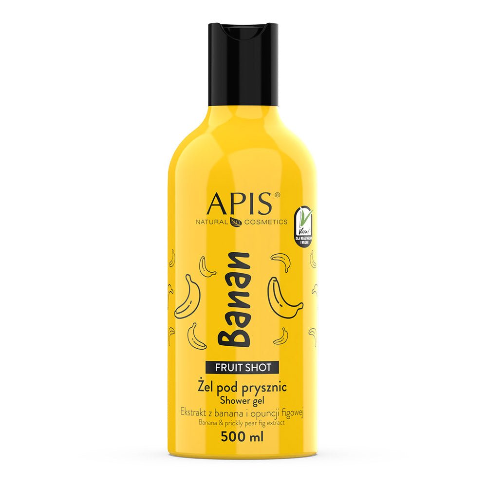 Apis Fruit Shot Banana Shower Gel | 500ml - REGN