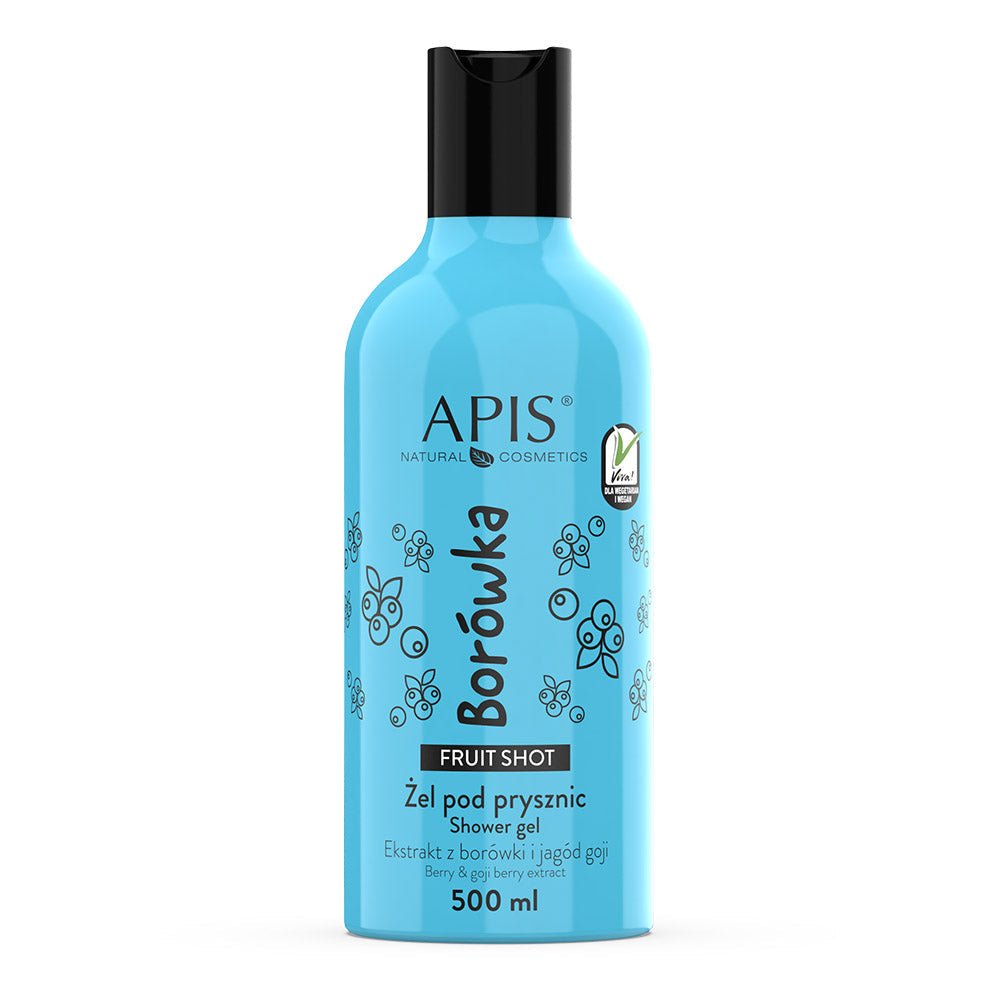 Apis Fruit Shot Blueberry Shower Gel | 500 ml - REGN