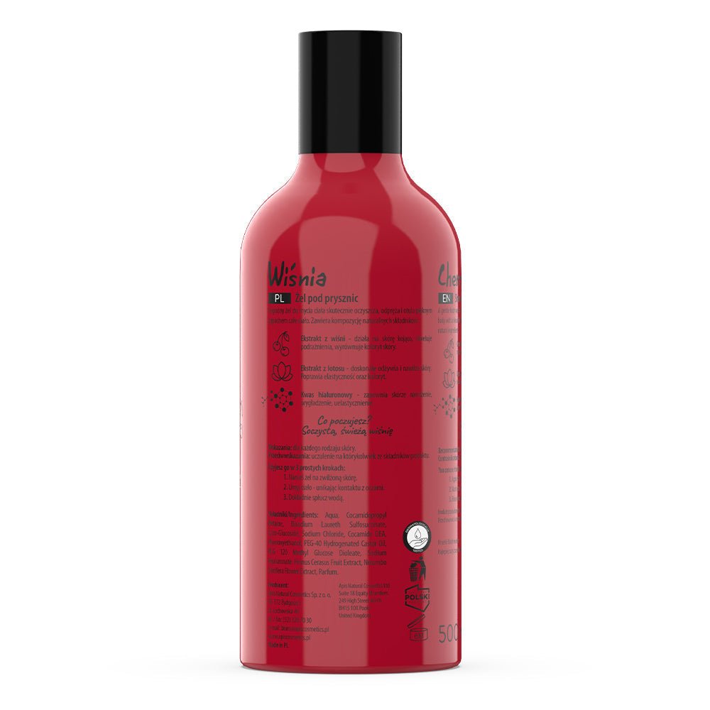 Apis Fruit Shot Cherry Shower Gel | 500 ml - REGN