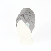 Apis Grey Hair Turban Towel | Quick Drying Microfibre Wrap - REGN