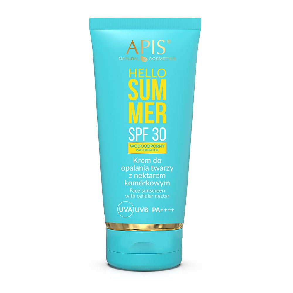 Apis Hello Summer SPF 30 facial sunscreen with cell nectar - protects and nourishes skin | 50ml - REGN