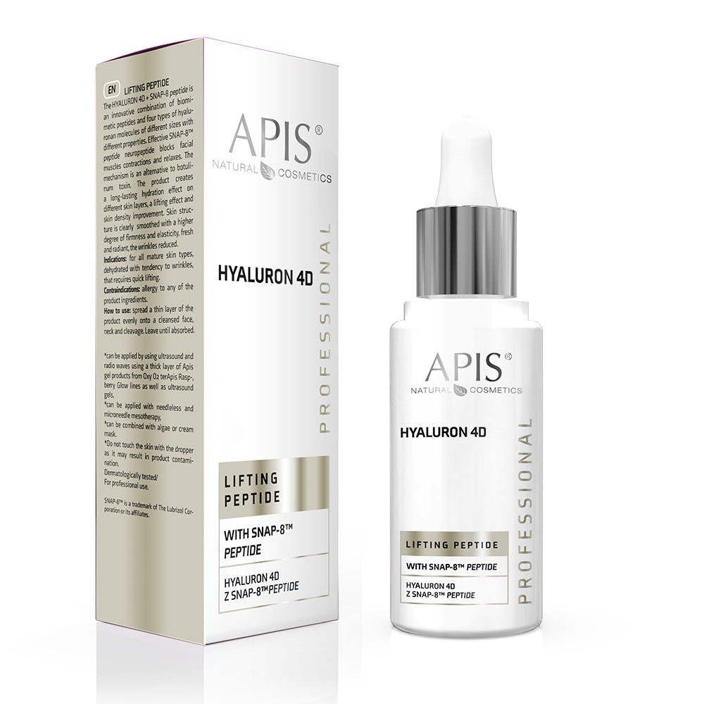 Apis Hyaluron 4D with SNAP-8™ Peptide – Intensive Hydration Serum | 30ml - REGN