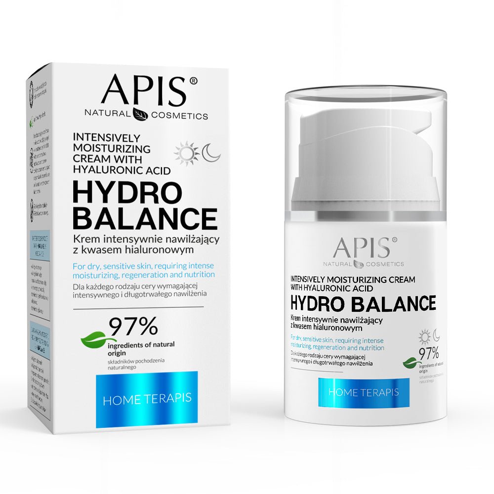 Apis Hydro Balance Home terApis Intensive Moisturising Cream with Hyaluronic Acid | 50ml - REGN
