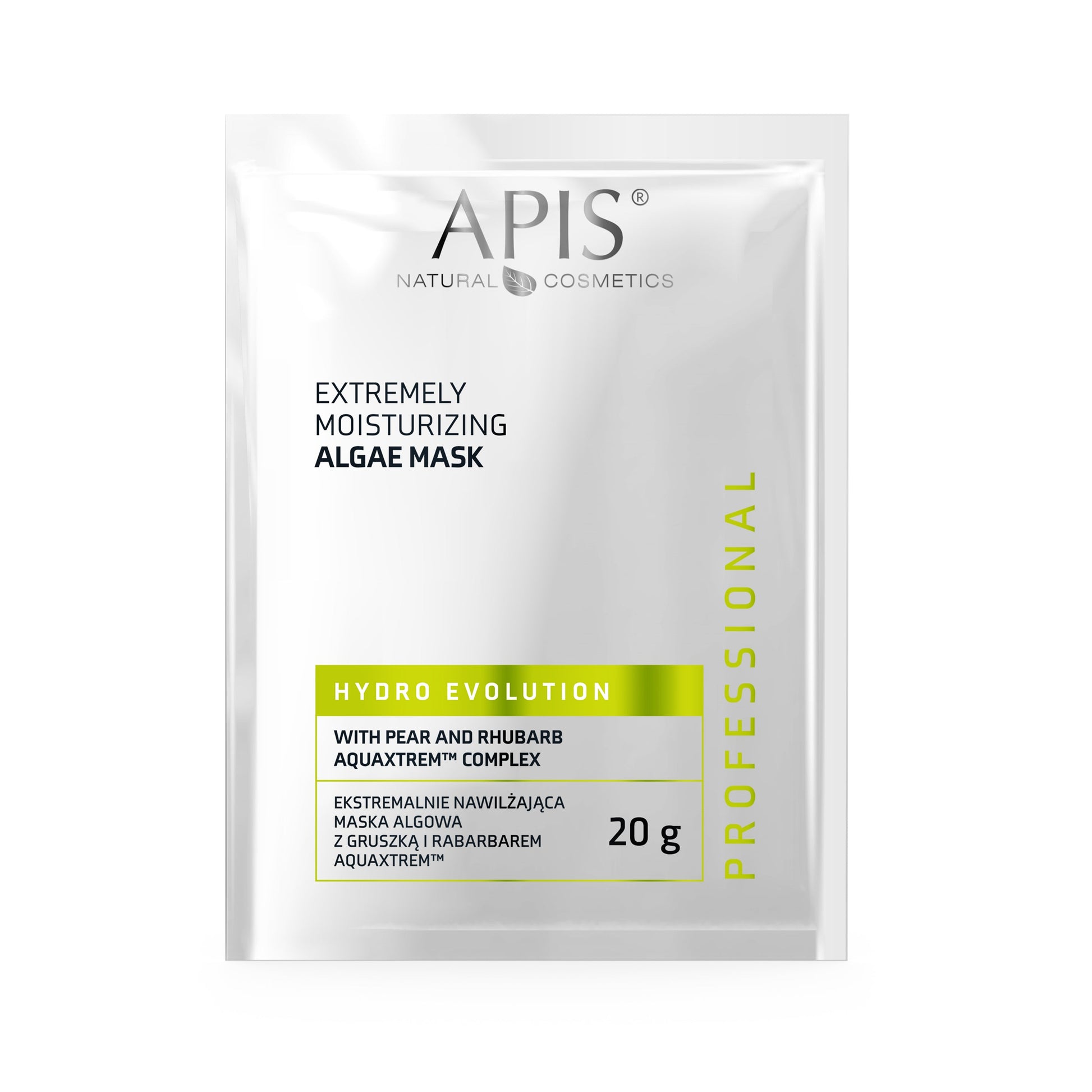 Apis Hydro Evolution Moisturising Algae Mask Pear & Rhubarb | 20g - REGN