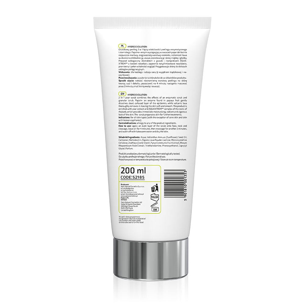 Apis Hydro Evolution Pear Enzymatic 2-in-1 Face Peeling | 200ml - REGN
