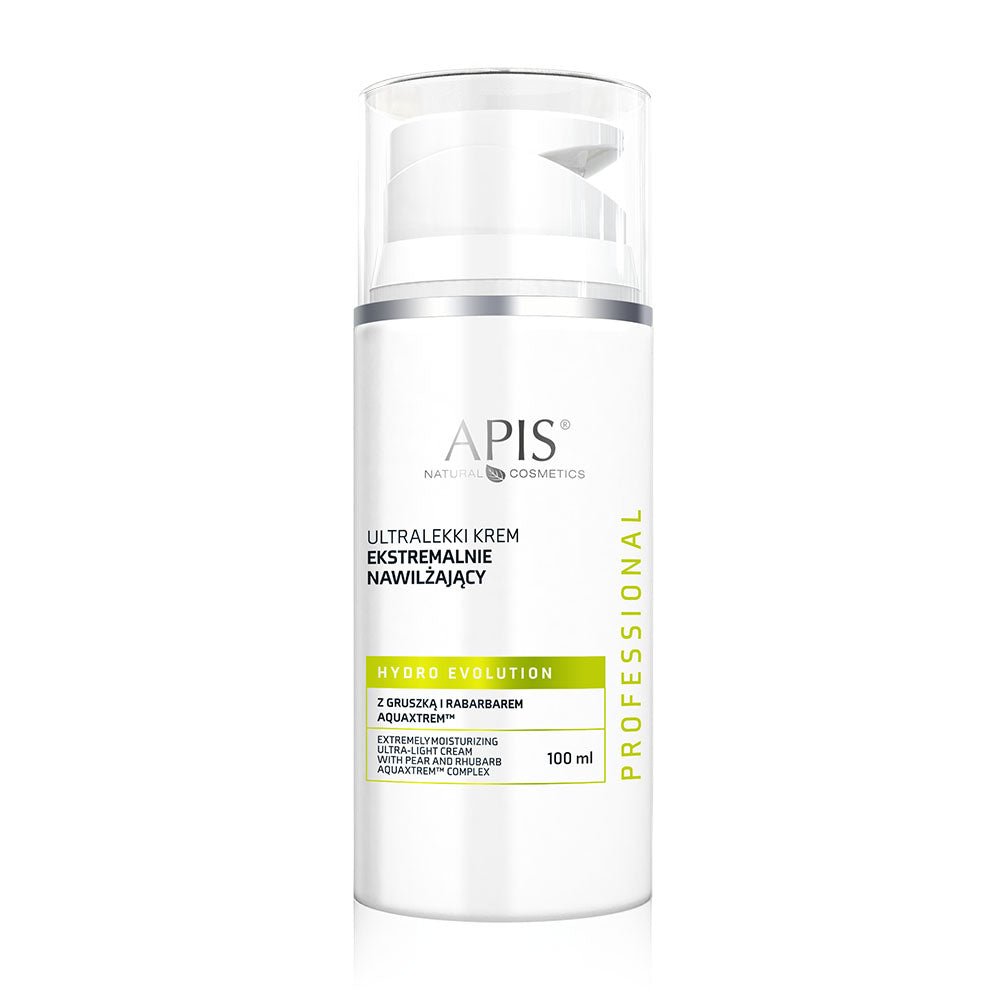 Apis Hydro Evolution Ultra-Light Moisturising Face Cream with Pear and Rhubarb | 100ml - REGN