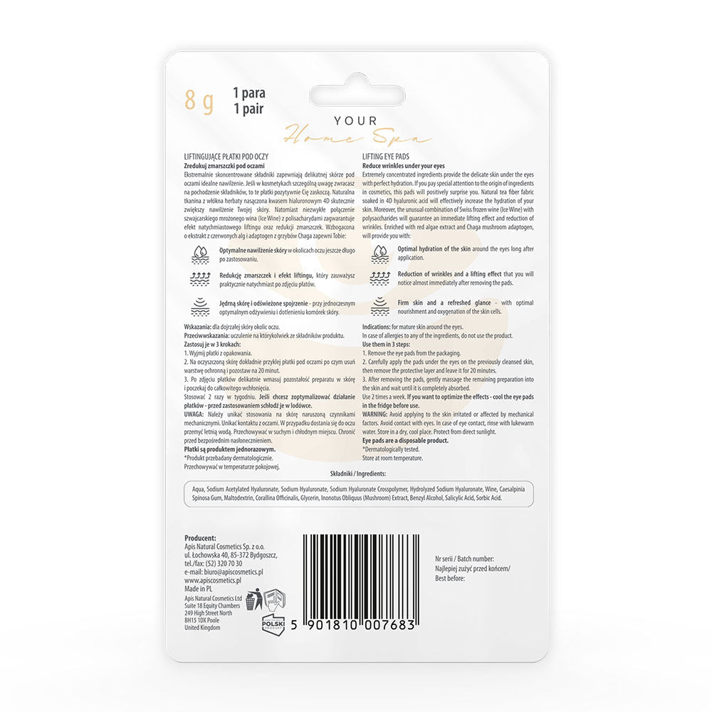 Apis Lifting Eye Patches | 8g - REGN