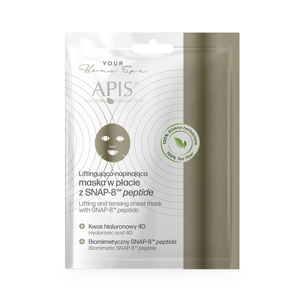 Apis Lifting & Tensing Sheet Mask with SNAP‑8 Peptide | 20 g - REGN