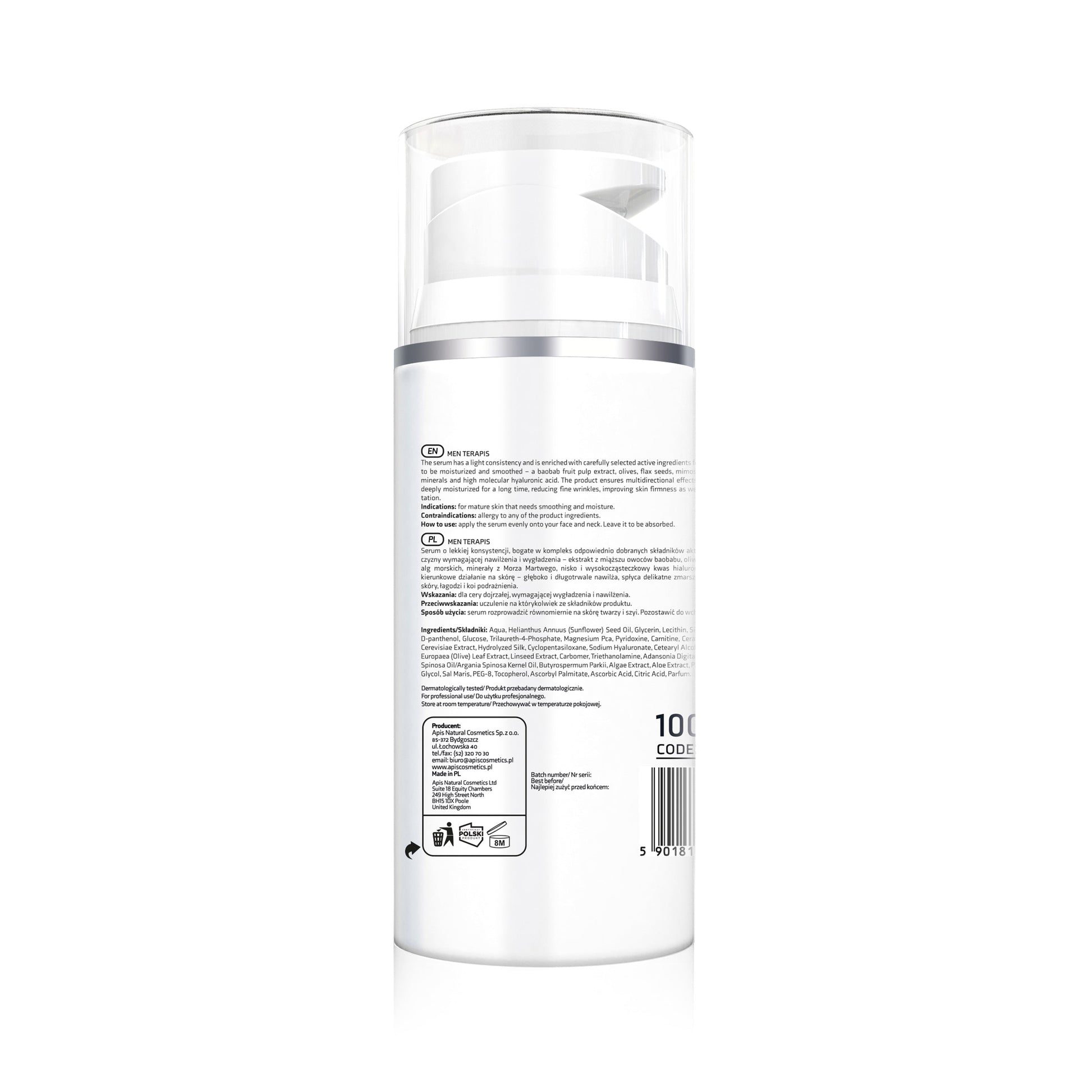 Apis MEN TERAPIS Moisturising Serum for Men | 100ml - REGN