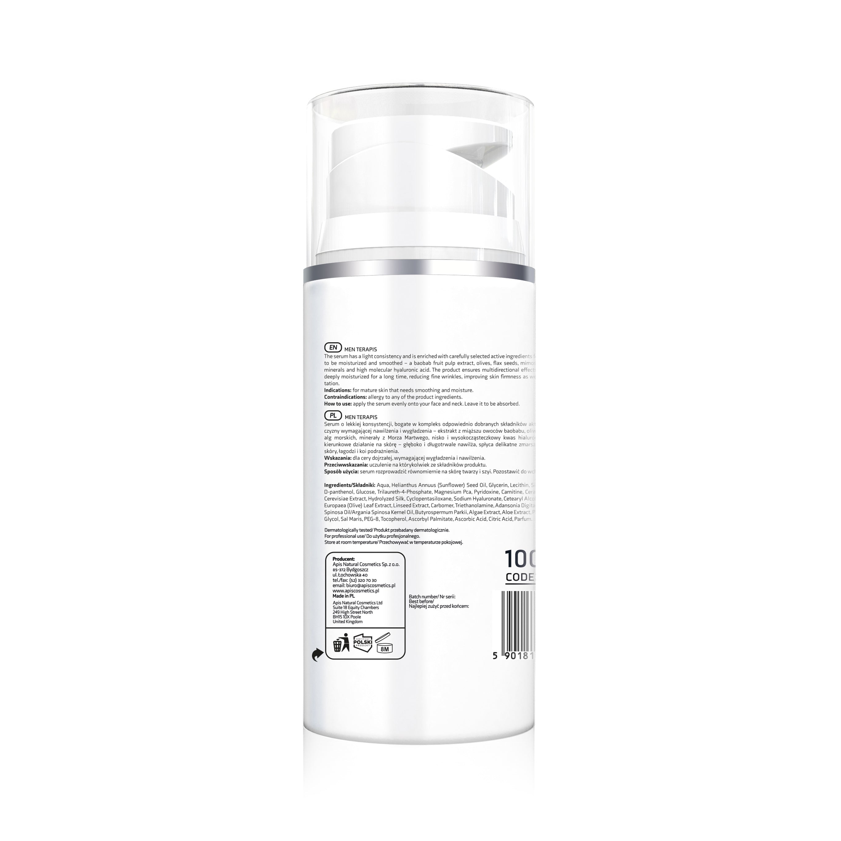 Apis MEN TERAPIS Moisturising Serum for Men | 100ml - REGN