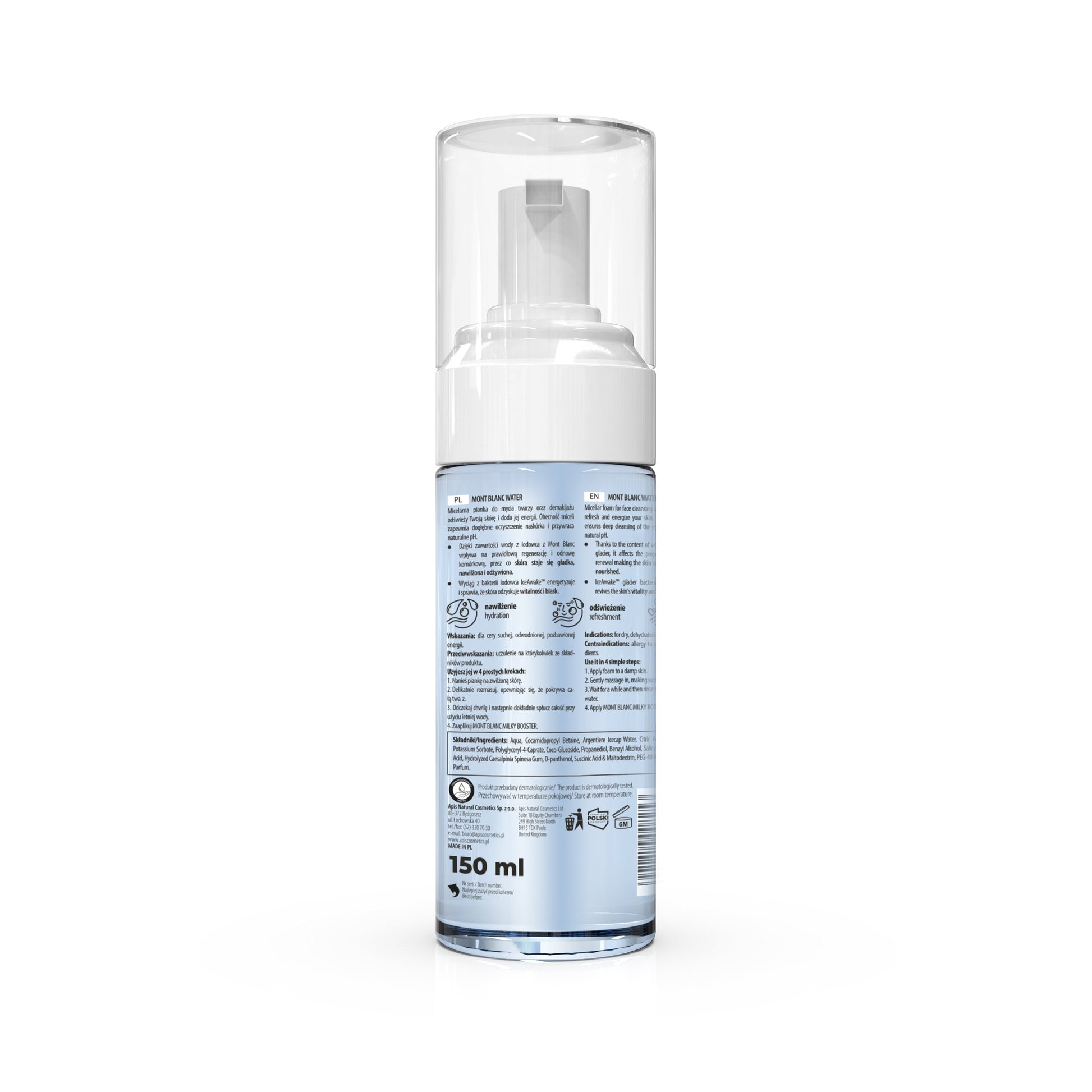 Apis Mont Blanc Micellar Cleansing Foam | 150ml - REGN