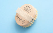Apis Natural Dry Body Brush | Premium Tampico Fibre | Exfoliating Body Massage - REGN