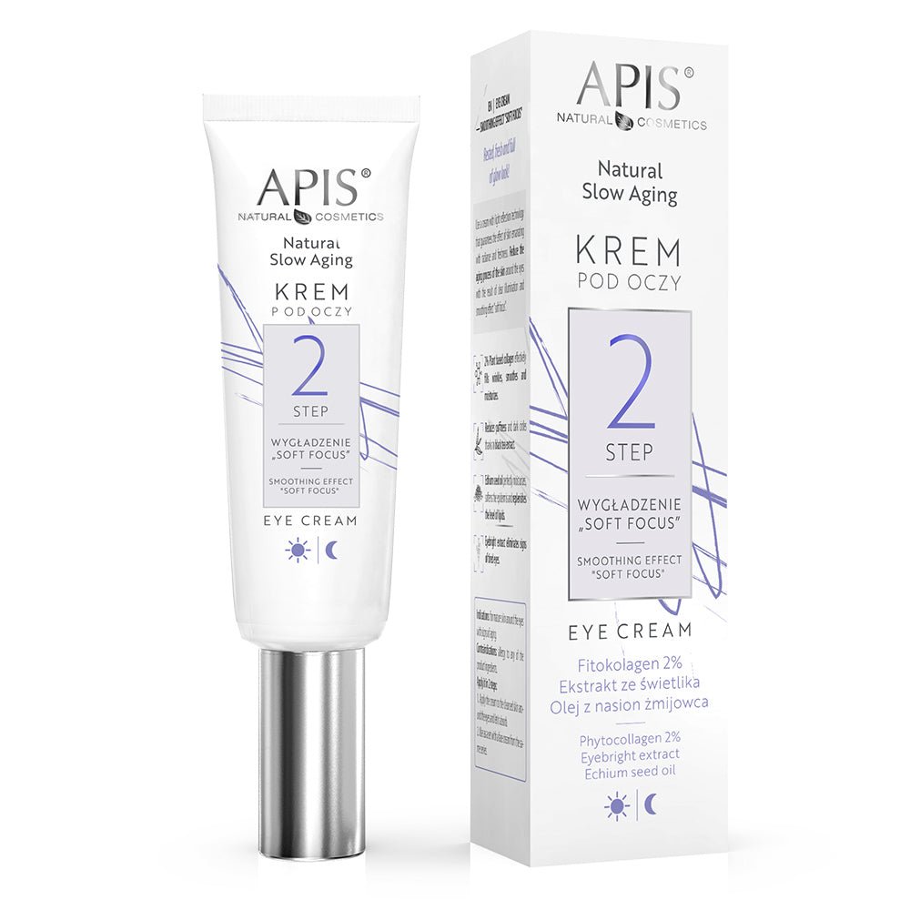 Apis Natural Slow Aging Eye Cream Step 2 Soft Focus | 15 ml - REGN