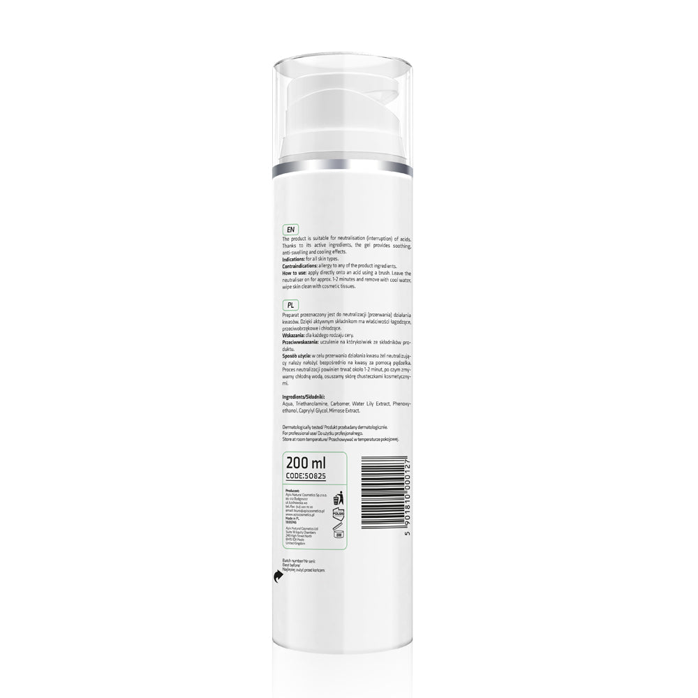Apis Neutralising Cooling Gel For Acid Treatments | 200ml - REGN
