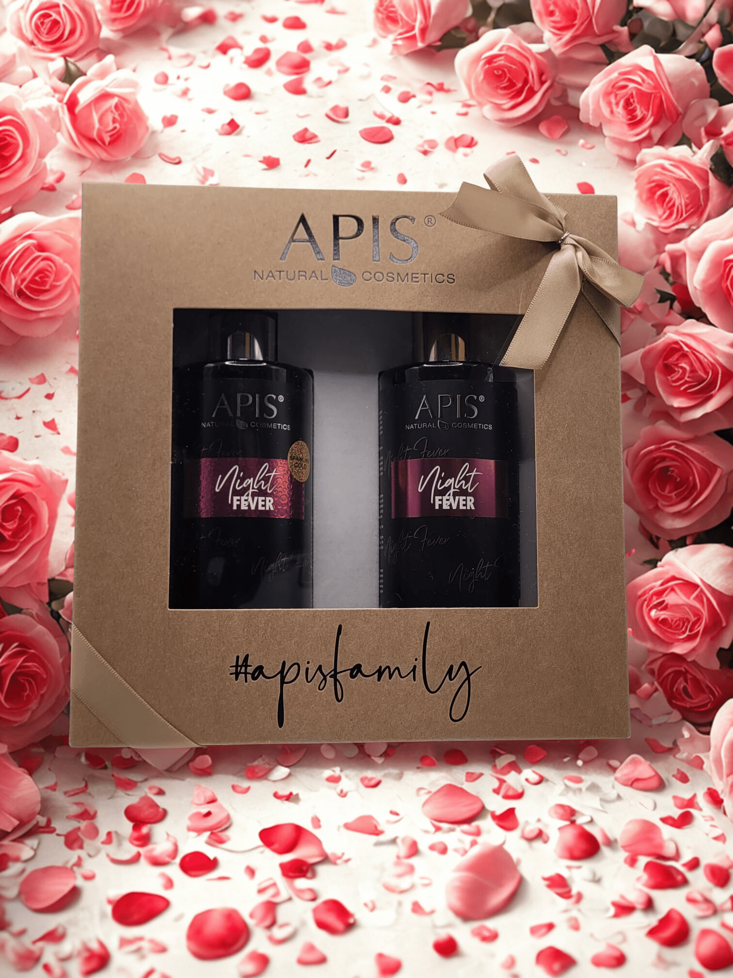 Apis Night Fever Gift Set | Moisturising Balm 300 ml & Shower Gel 300 ml - REGN