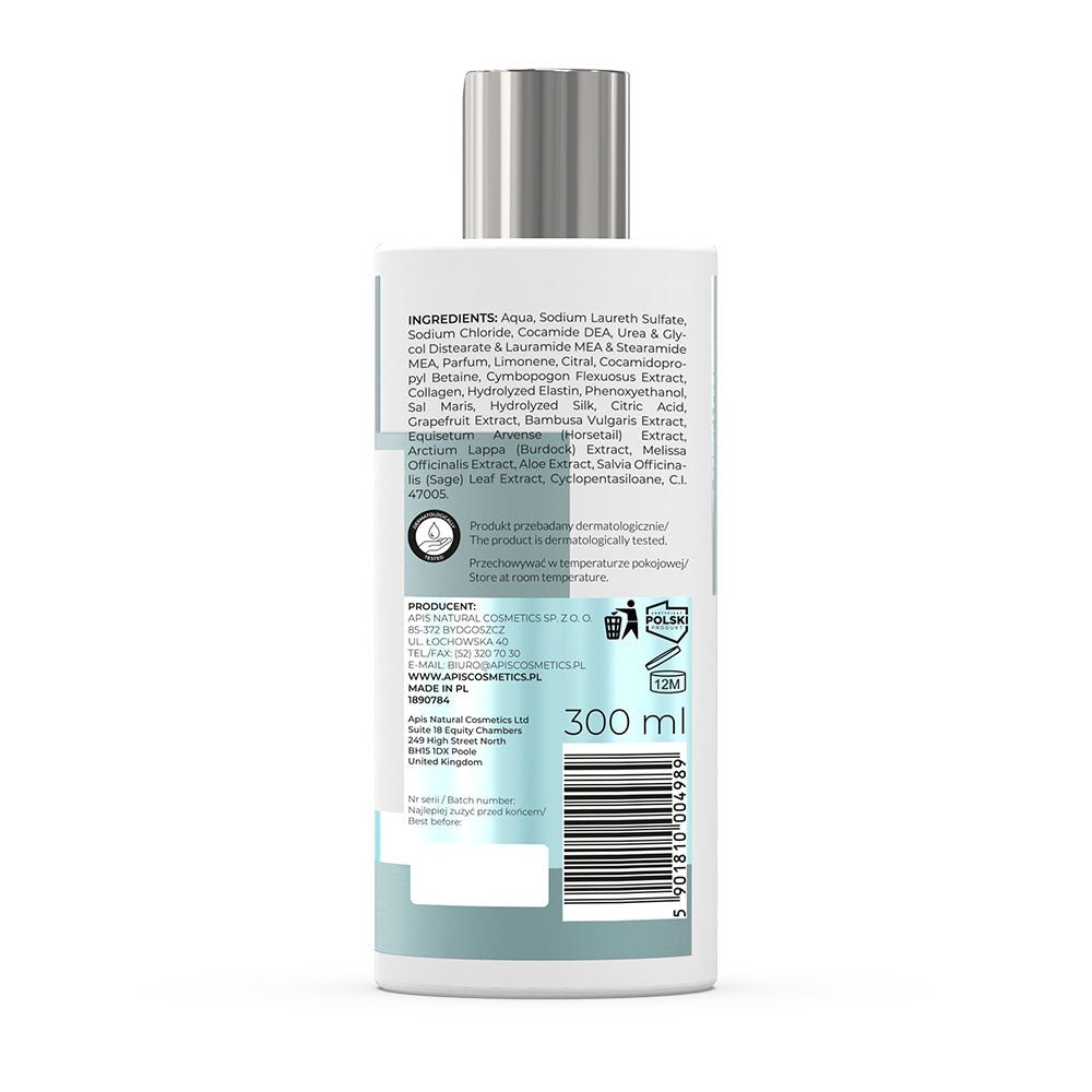 Apis OPTIMA Shampoo with Dead Sea Minerals & Lemongrass | 300 ml - REGN