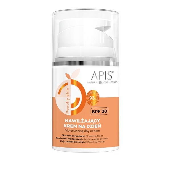 Apis Peachy Skin Moisturising Day Cream SPF 20 | 50 ml - REGN
