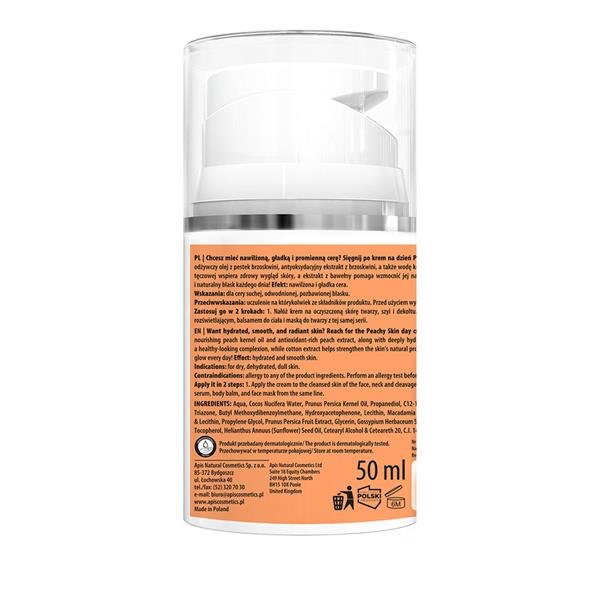 Apis Peachy Skin Moisturising Day Cream SPF 20 | 50 ml - REGN
