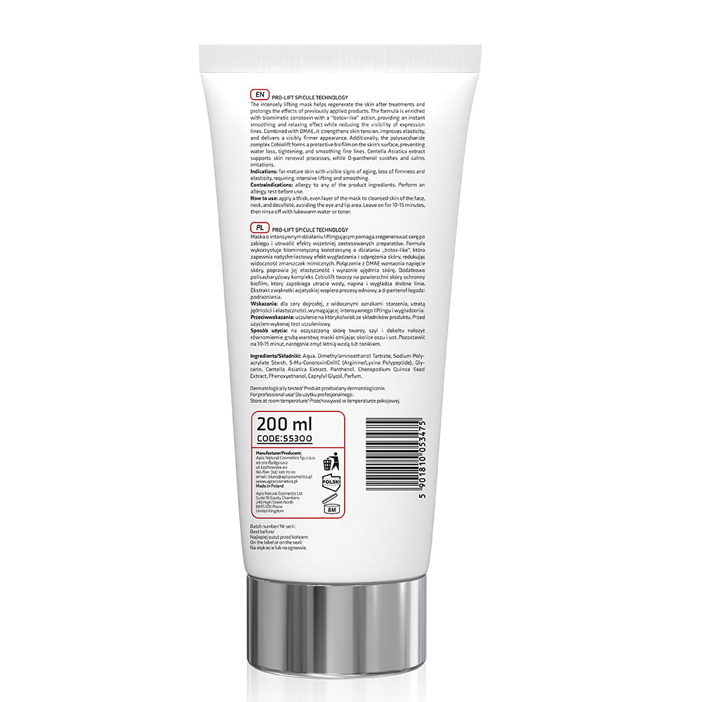 Apis Pro-Lift Spicule Technology Lifting Gel Mask with DMAE | 200ml - REGN