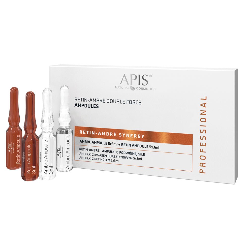Apis RETIN-AMBRE SYNERGY Dual-strength ampoules | 10 x 3 ml - REGN