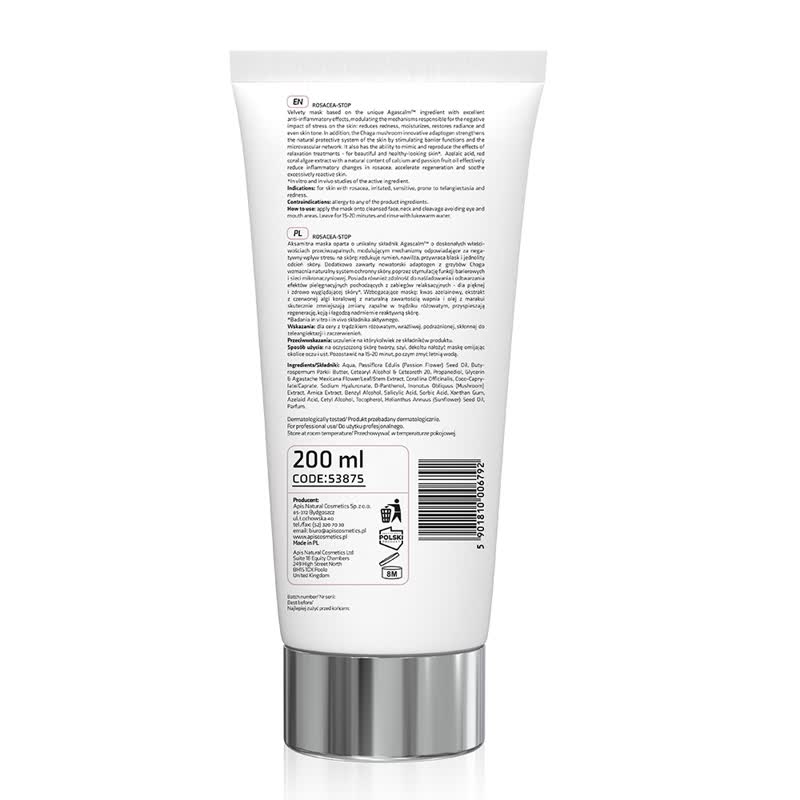 Apis ROSACEA-STOP Soothing Mask | 200 ml - REGN