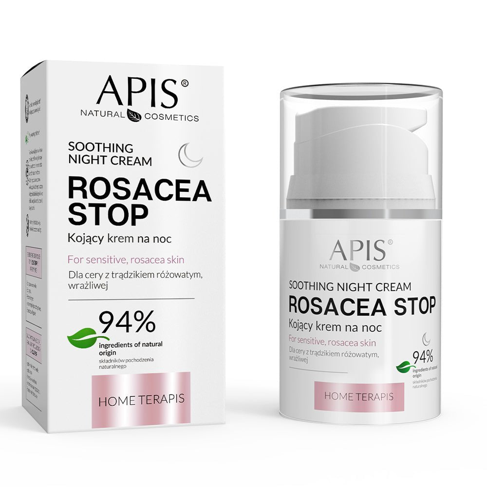 Apis Rosacea-Stop Soothing Night Cream for Sensitive Skin | 50ml - REGN