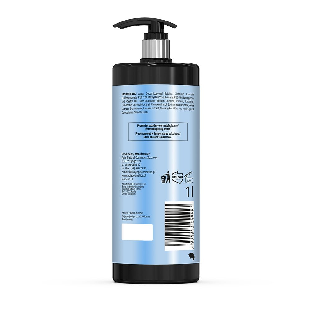 APIS Who’s the Boss Energising 3-in-1 Body Wash Gel | 1 L - REGN